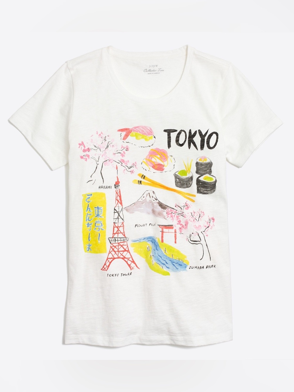 EUC JCrew Collector Tees - Tokyo
